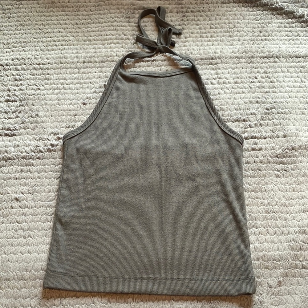 Medium American Eagle grey halter top